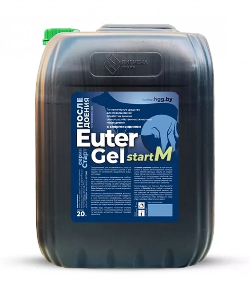 Средство после доения Euter gel start М с молочной кислотой и глицерином