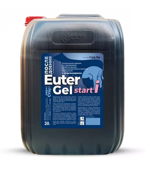 Средство после доения Euter gel start i с йодным комплексом и глицерином